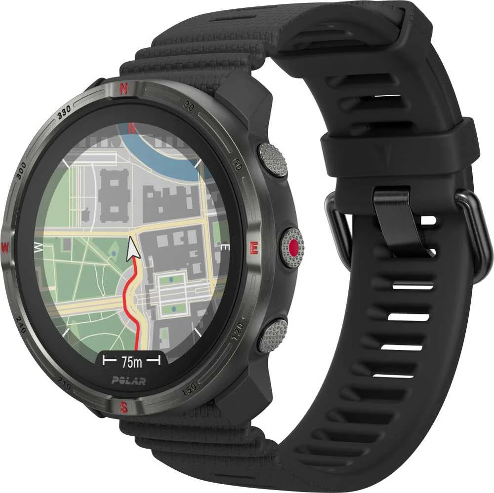 Išmanusis laikrodis Polar Grit X2 Juodas S-L