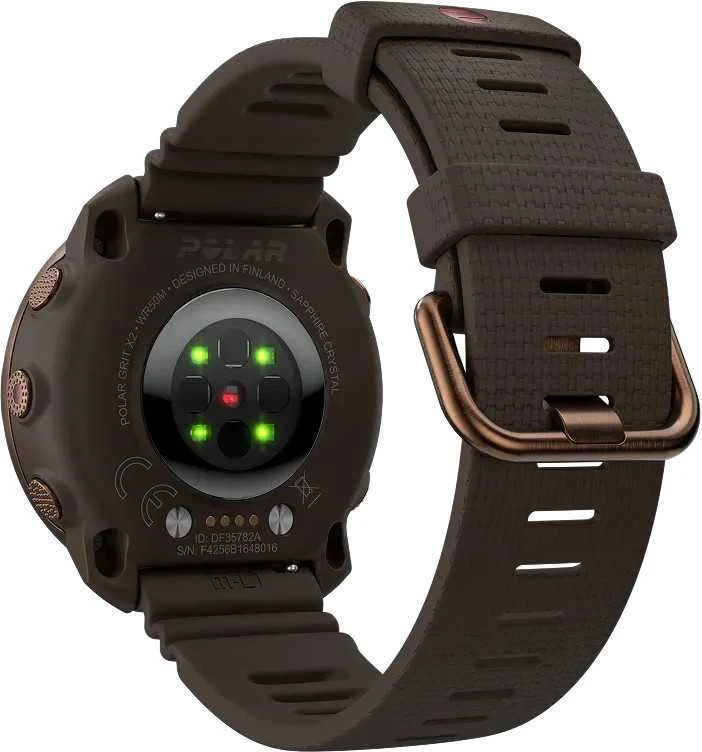 Išmanusis laikrodis Polar Grit X2 rudas-vario S-L
