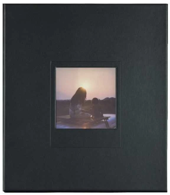 Polaroid albumas Didelis, juodas