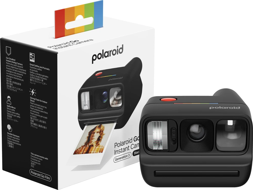 Polaroid Go Gen 3 Juodas