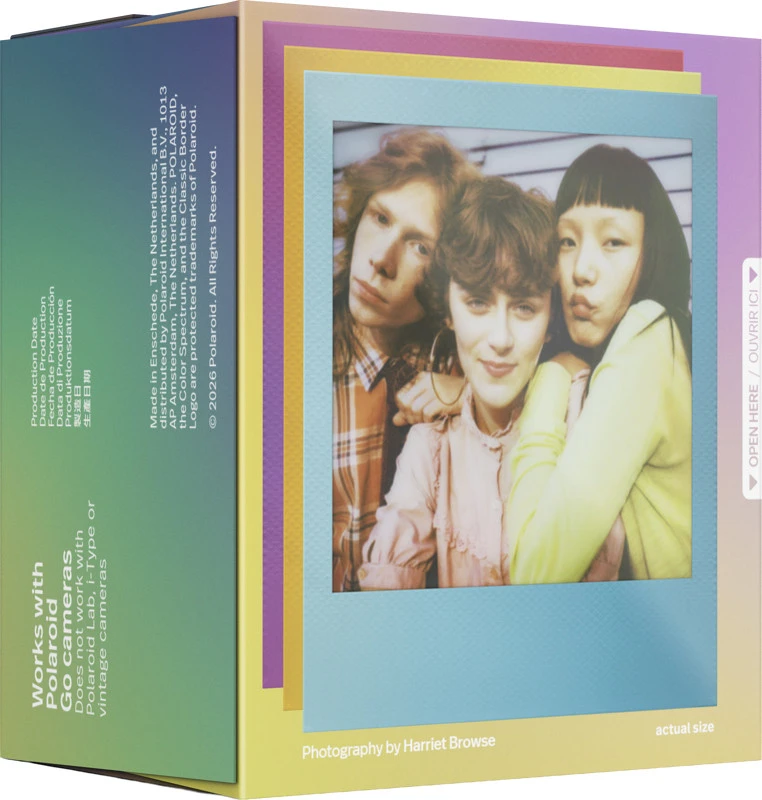 Polaroid „Go Film Gradient“ rėmelių dvigubas rinkinys, 16 nuotraukų