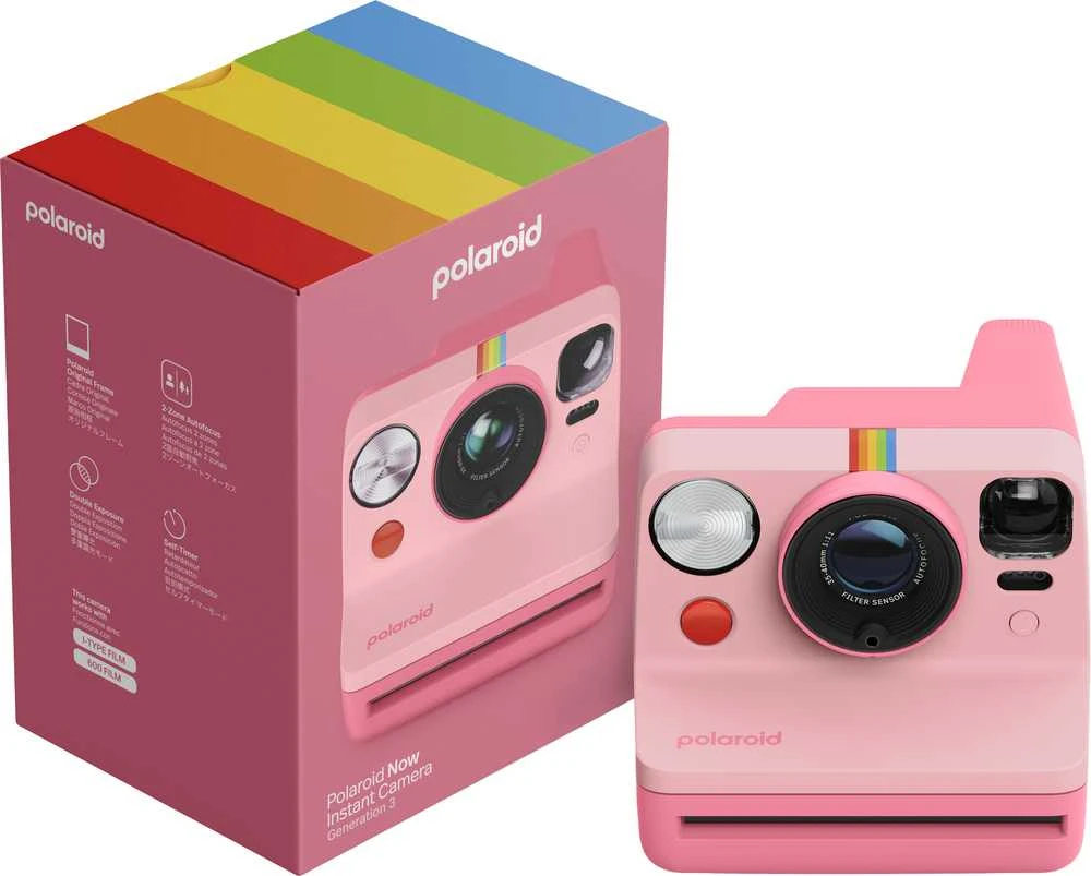 „Polaroid Now Gen 3“, rožinis
