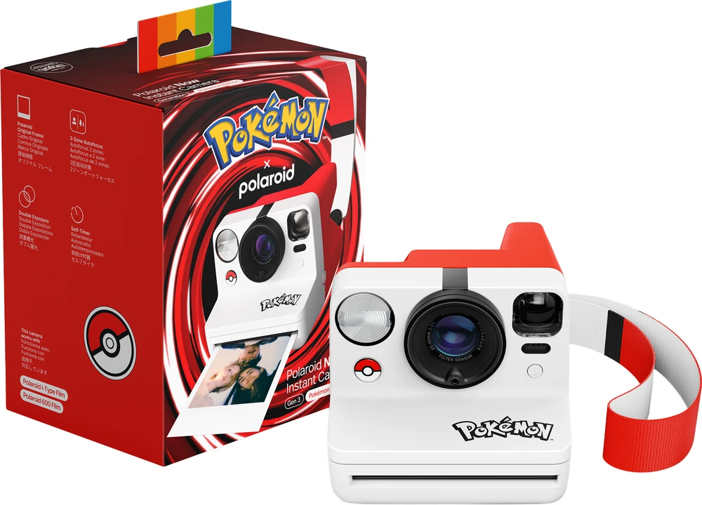 Polaroid Now Gen 3 -Pokemon Pokeball Edition