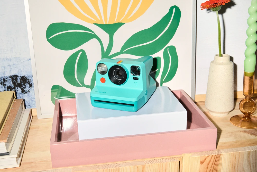 Polaroid Dabar 3 kartos žalsvai mėlyna