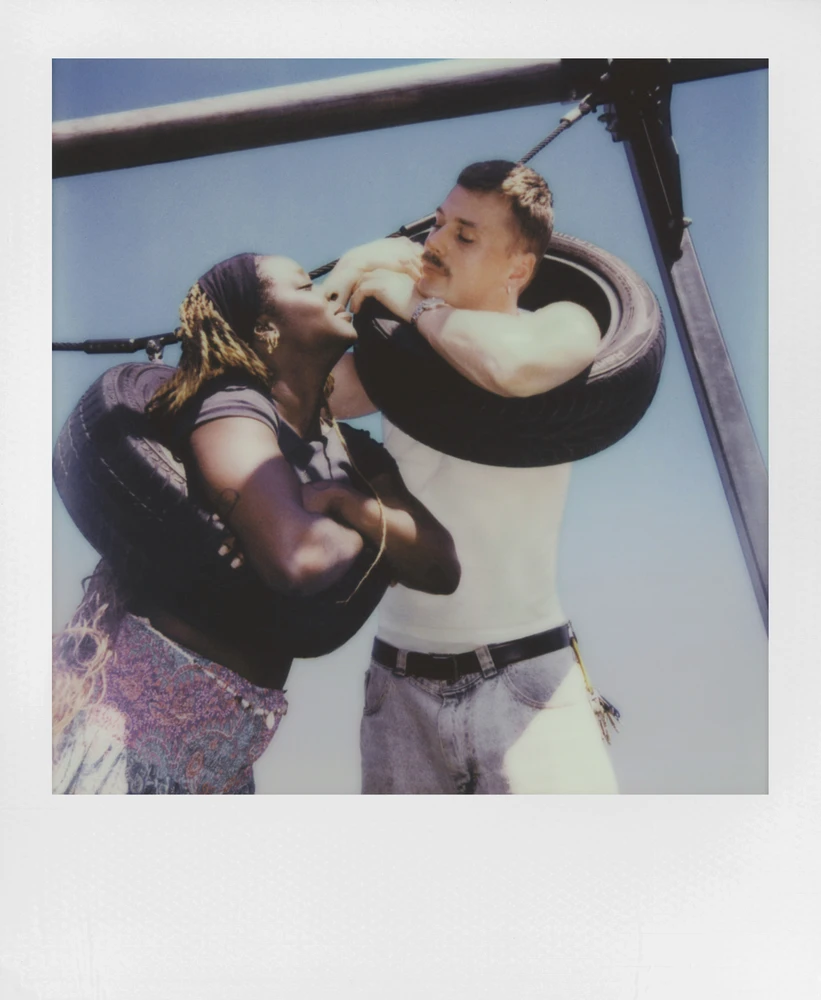 Polaroid Dabar 3 kartos žalsvai mėlyna