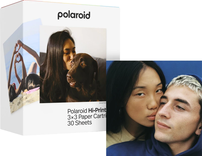 Spausdintuvas „Polaroid“ – „Hi-Print 3x3“ popieriaus kasetė, 30 lapų