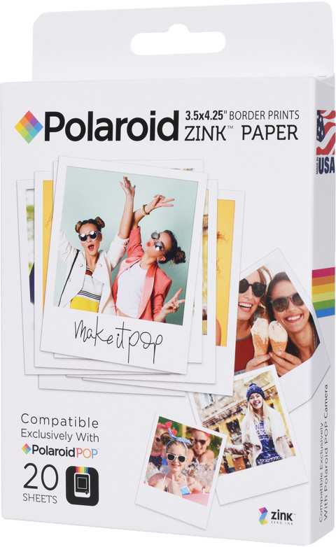 Polaroid Instant Zink Media 3,5x4,25 Pop 20 pak
