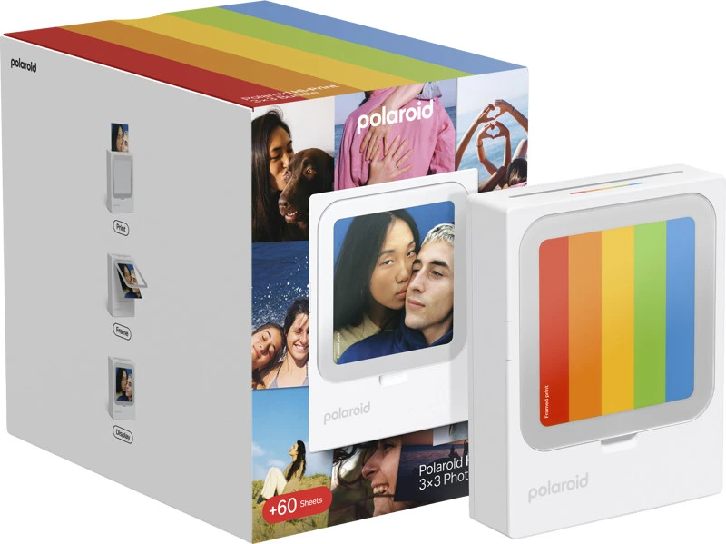 „Polaroid“ – „Hi-Print 3x3“ kišeninis spausdintuvas + 60 lapų