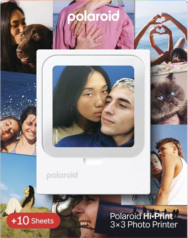 „Polaroid“ – „Hi-Print 3x3“ kišeninis spausdintuvas + 10 lapų