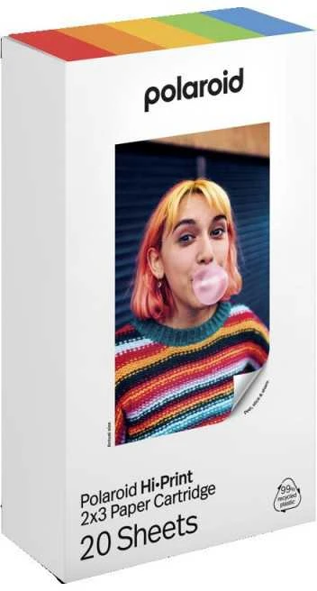 POLAROID HI-PRINT GEN 2 CARTRIDGE 20 SHEETS 2X3