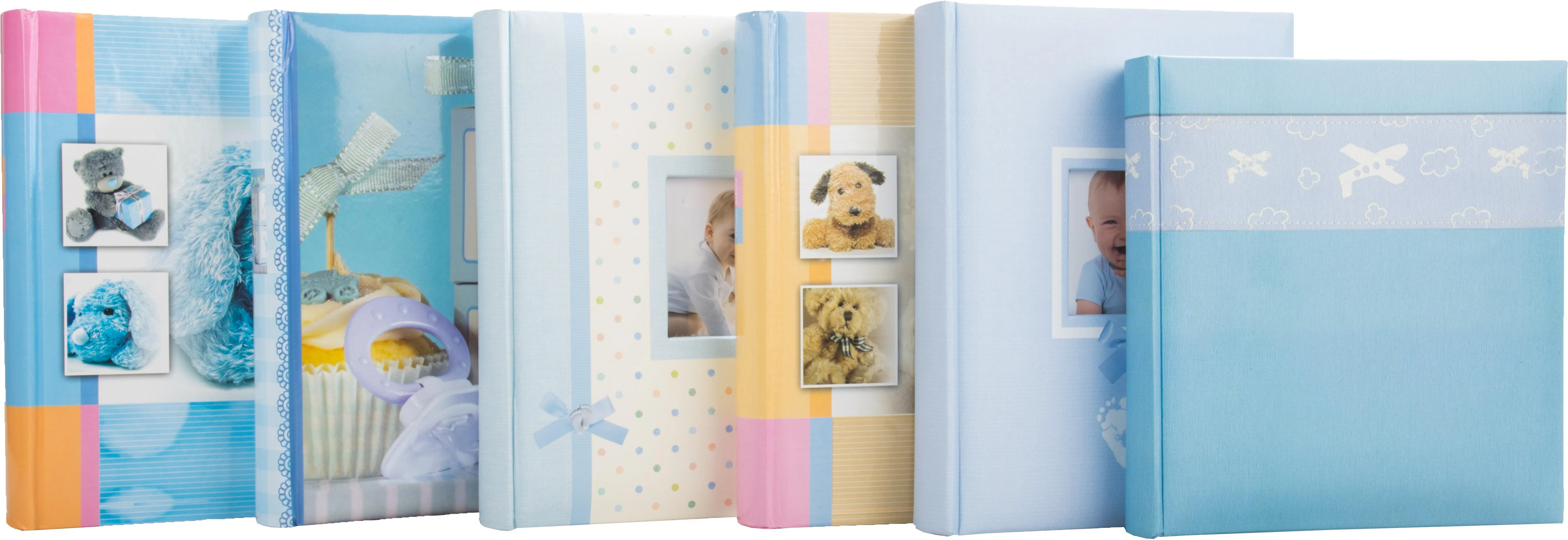 Nuotraukų rėmelis Poldom Albumas BB 10x15/200M Baby Mix, mėlynas