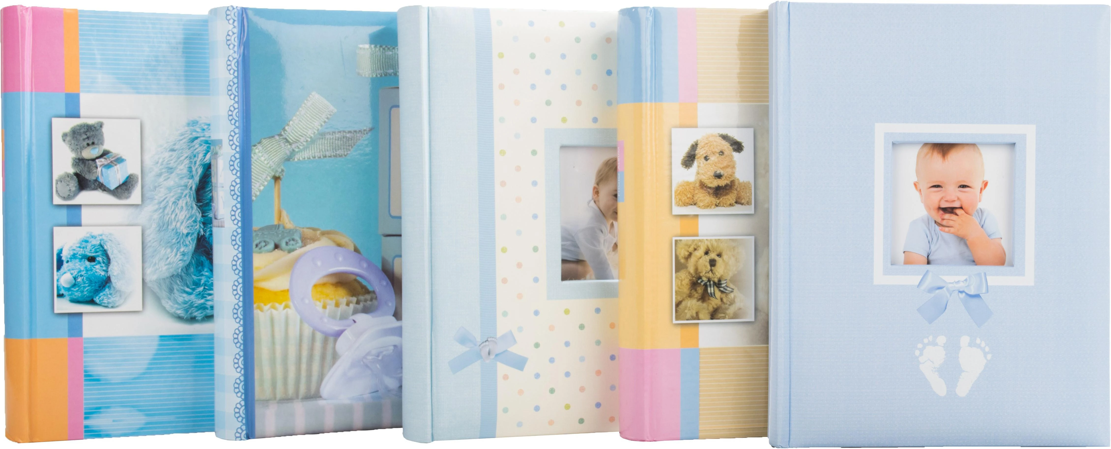 Nuotraukų rėmelis Poldom Albumas BB 10x15/200M Baby Mix, mėlynas