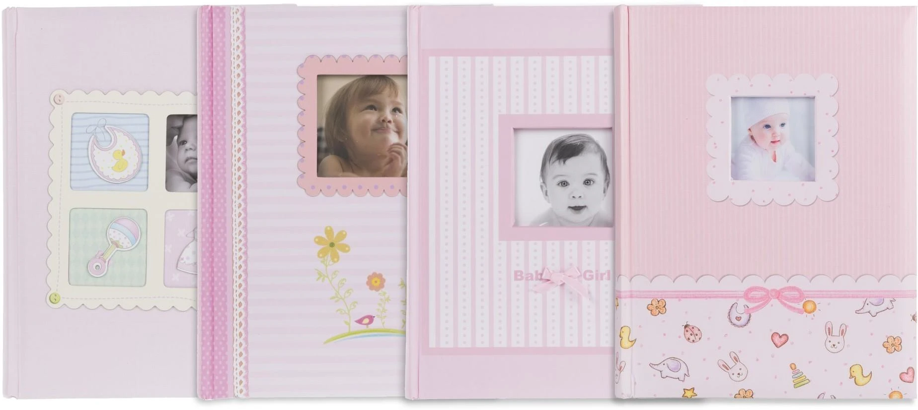 Nuotraukų rėmelis Poldom Albumas BB 10x15/200M Baby Mix, rožinė