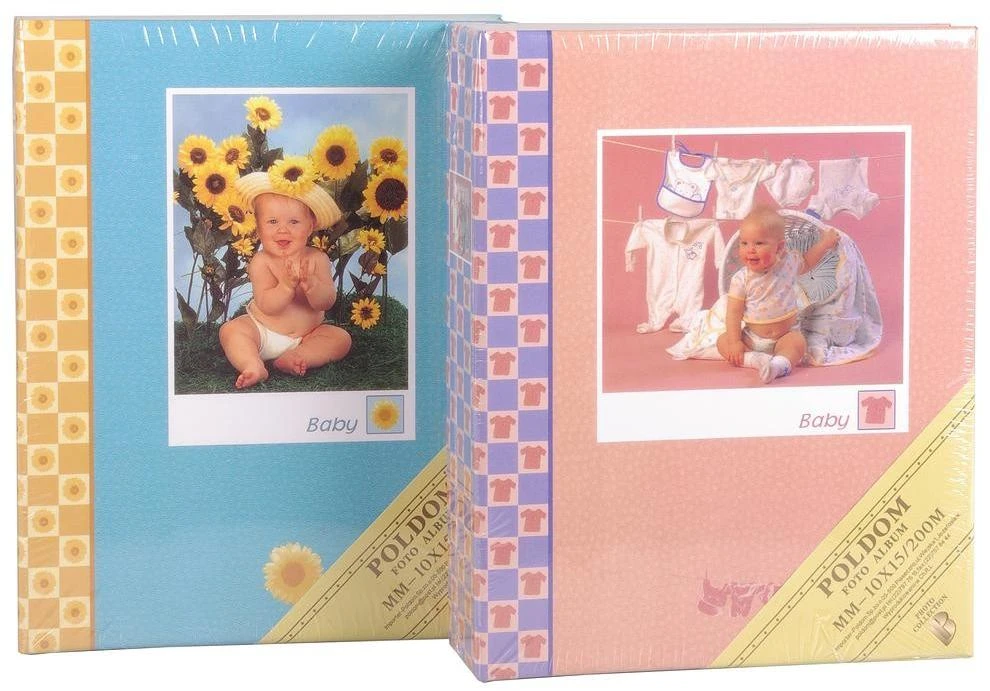 Nuotraukų rėmelis Poldom Albumas MM 10x15/200 asortimentas