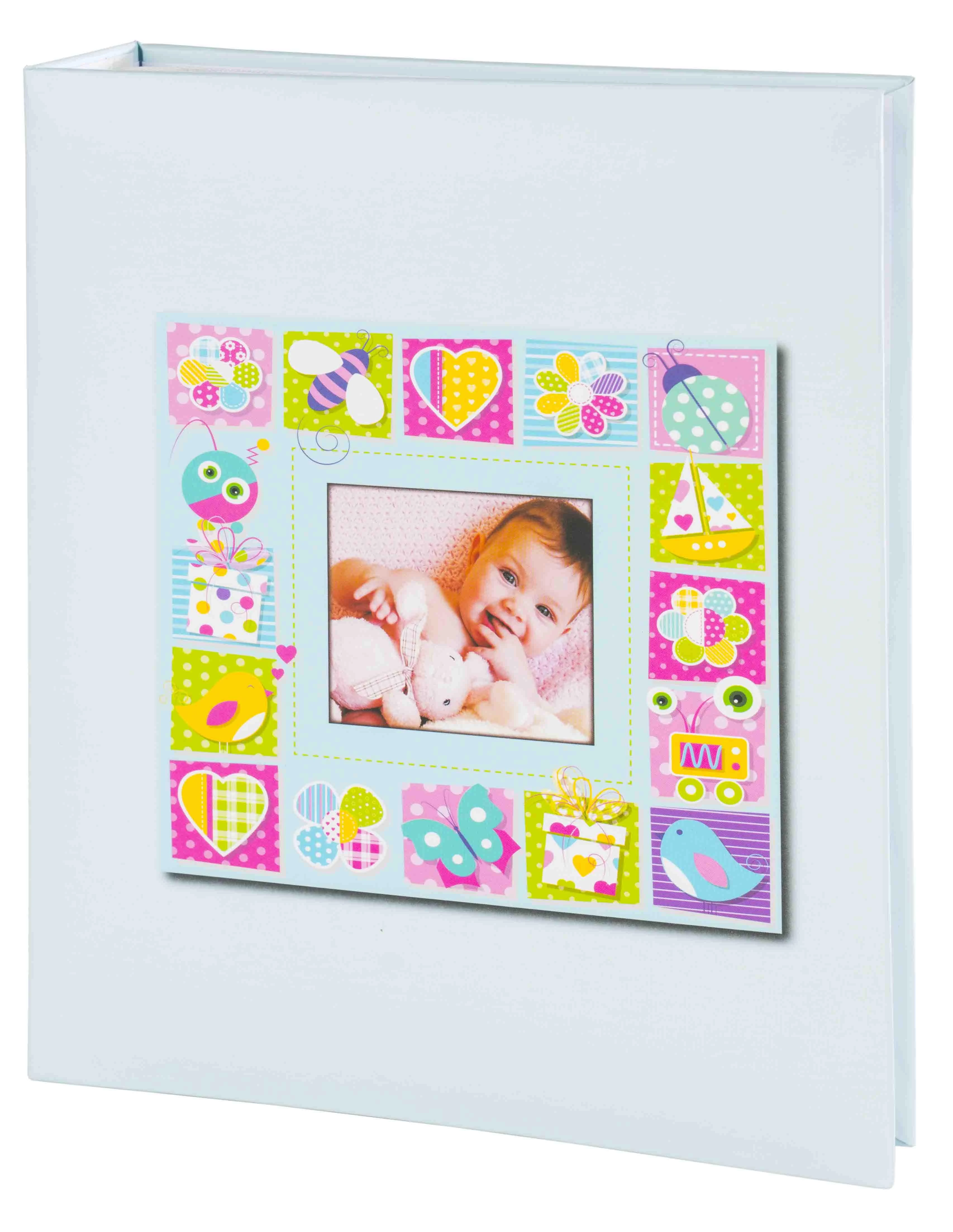 Nuotraukų rėmelis Poldom Albumas MM 10x15/200 Baby, mėlynas