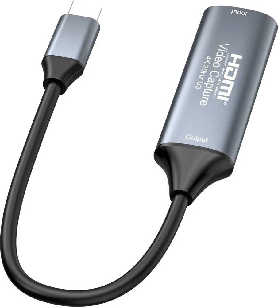 PremiumCord HDMI vaizdo plokštė su USB-C jungtimi