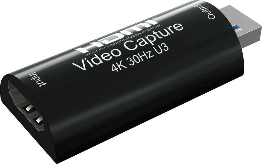 „PremiumCord“ HDMI fiksavimo / griebtuvas, skirtas įrašyti vaizdo / garso signalą į kompiuterį su USB3.0