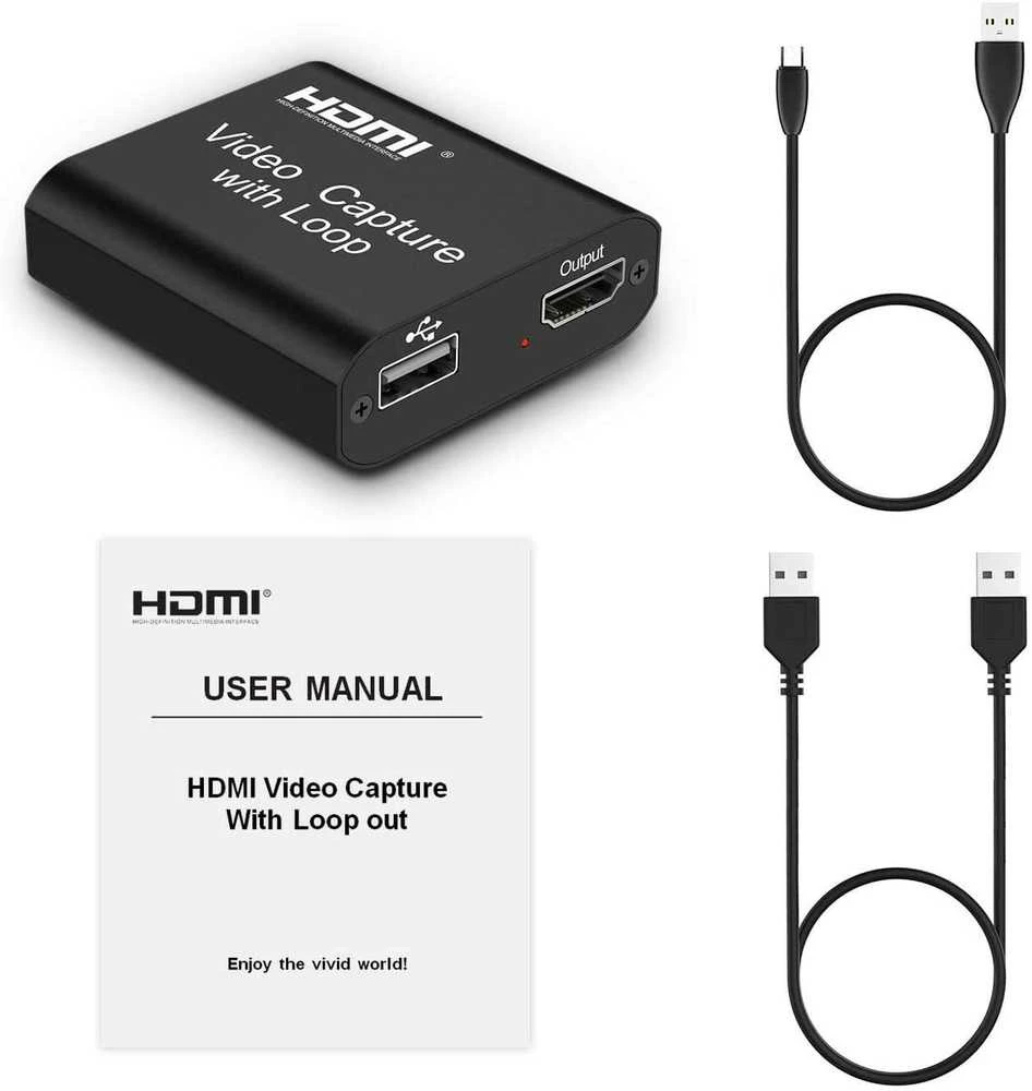 „PremiumCord“ HDMI vaizdo įrašymo įrenginys su kilpa