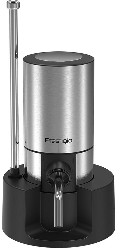 Prestigio Baterijomis maitinamas elektrinis vyno aeratorius su nerūdijančio plieno vamzdžiu