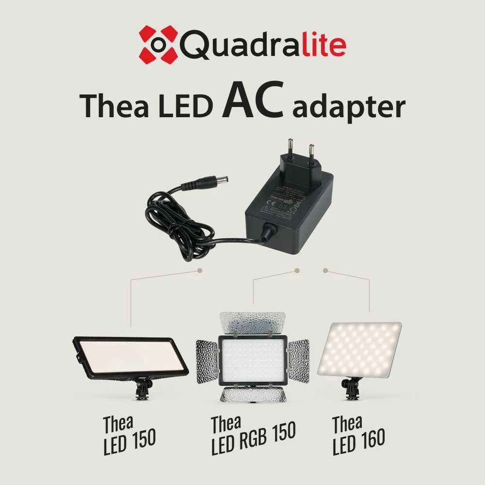 Quadralite Thea adapteris su suderinamais LED šviestuvais