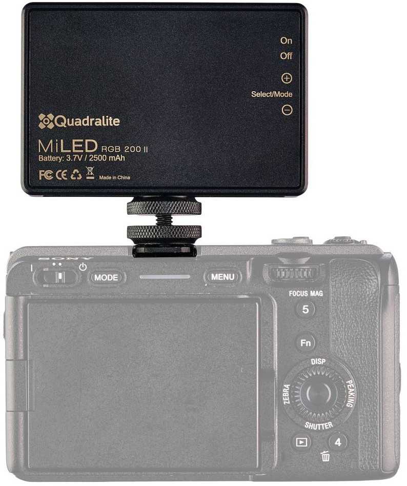 Quadralite video light MiLED RGB 200II