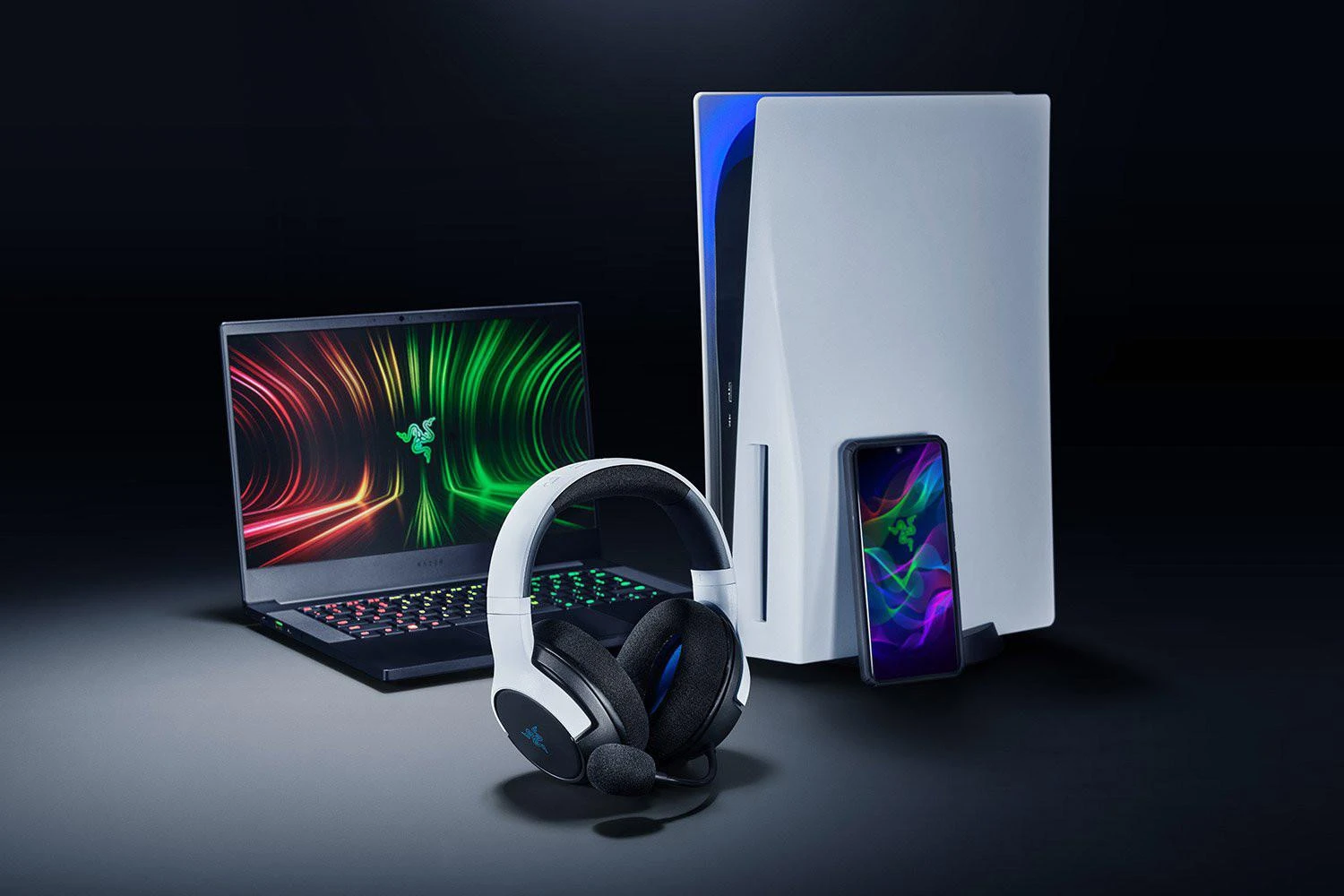 Belaidės Žaidimų Ausinės Razer Kaira skirta PlayStation