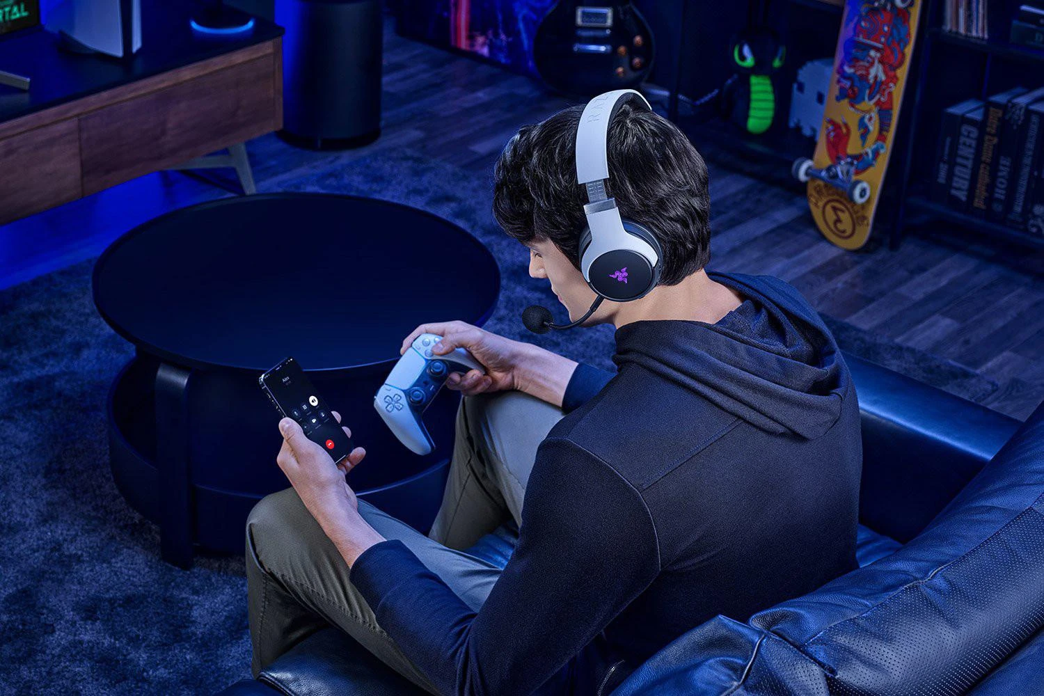 Belaidės Žaidimų Ausinės Razer Kaira skirta PlayStation