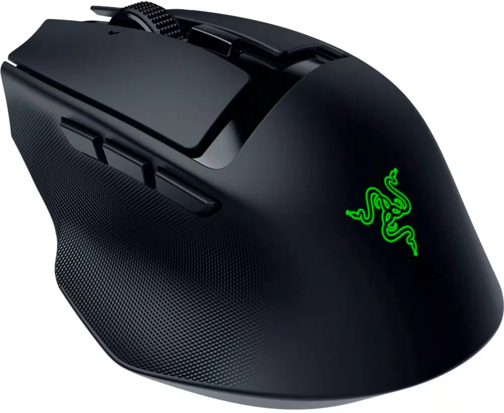 Pelė Myszka žaidimams Razer Basilisk belaidė 18000 dpi optinė juoda