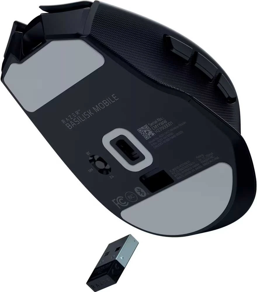 Pelė Myszka žaidimams Razer Basilisk belaidė 18000 dpi optinė juoda
