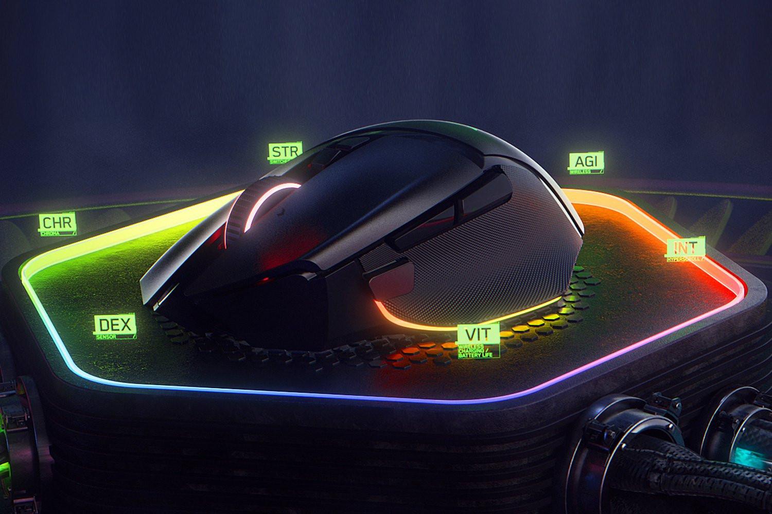 Belaidė žaidimų pelė Razer Basilisk V3 Pro, Juodos spalvos
