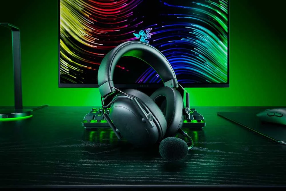 Razer Blackshark V3 X HyperSpeed juodos belaidės ausinės su mikrofonu
