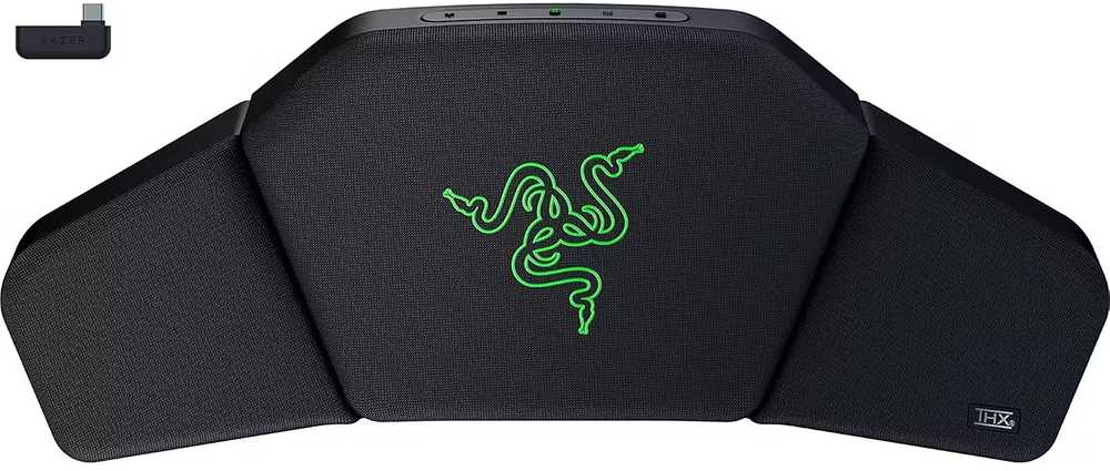„Razer THX Spatial“ garso įrašymo belaidžio garsiakalbio galvos pagalvėlė | „Clio“