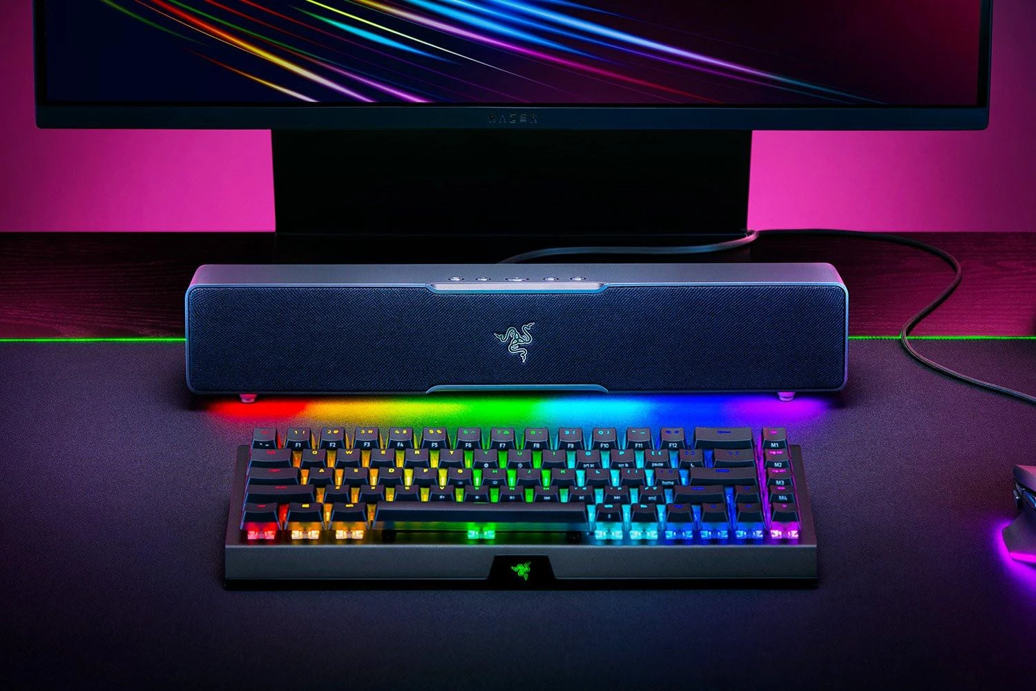 Razer Leviathan V2 X, juodos spalvos