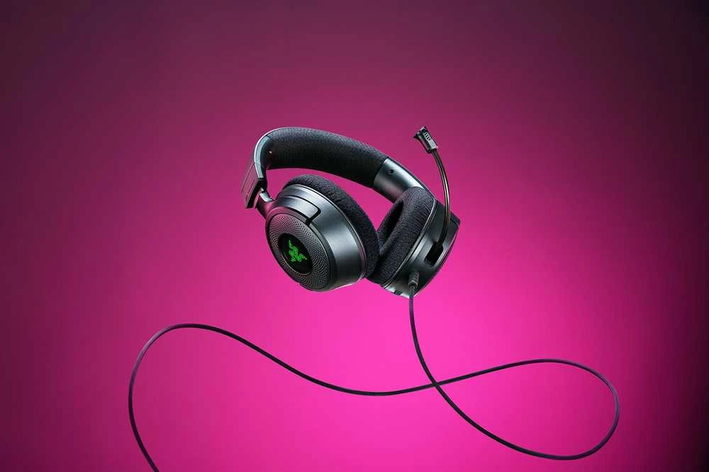Razer Ausinės Žaidimams | Kraken V4 X | su laidu | Over-Ear | Mikrofonas | Juodas
