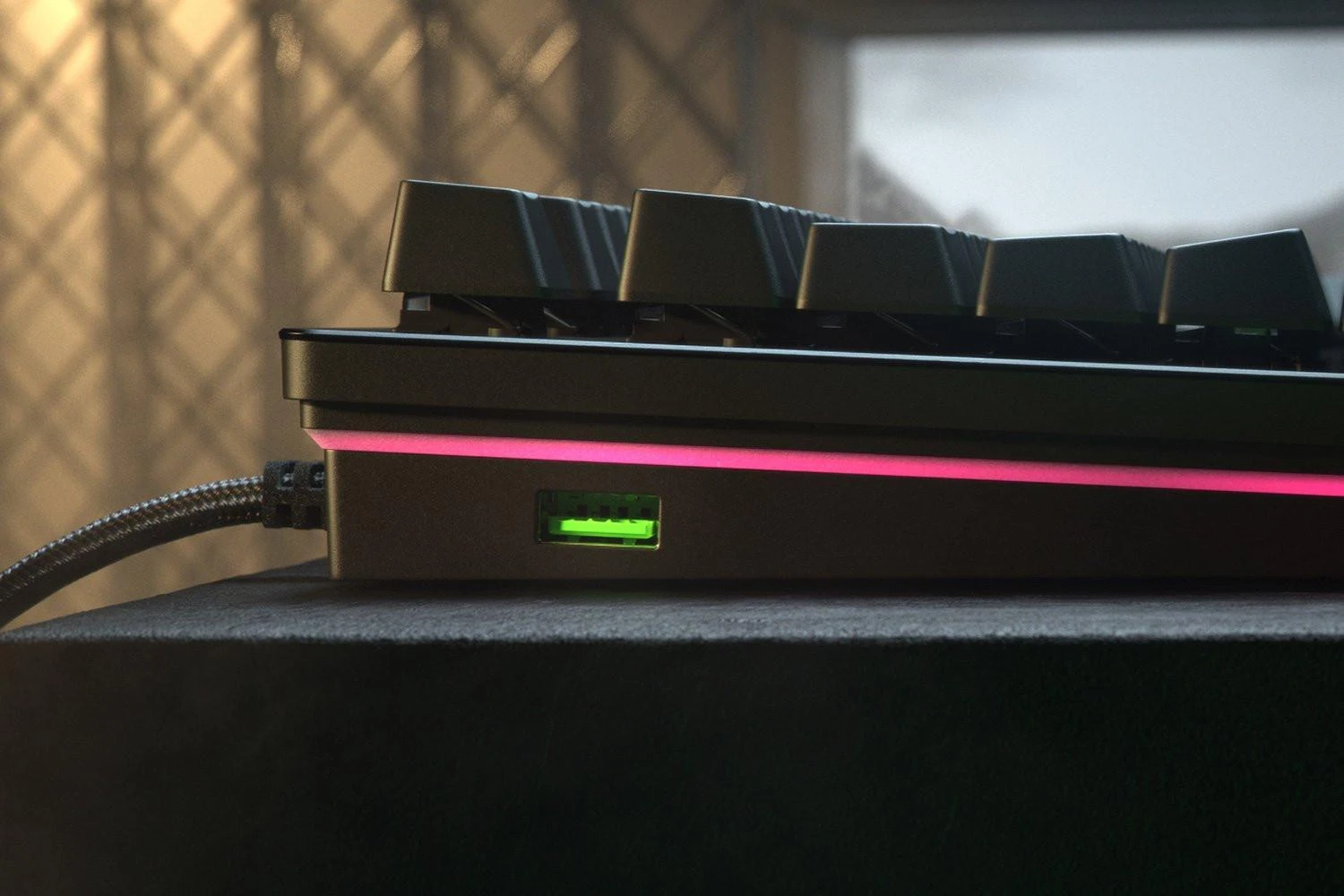 Analoginė Optinė Žaidimų klaviatūra Razer Huntsman V2, US išdėstymas