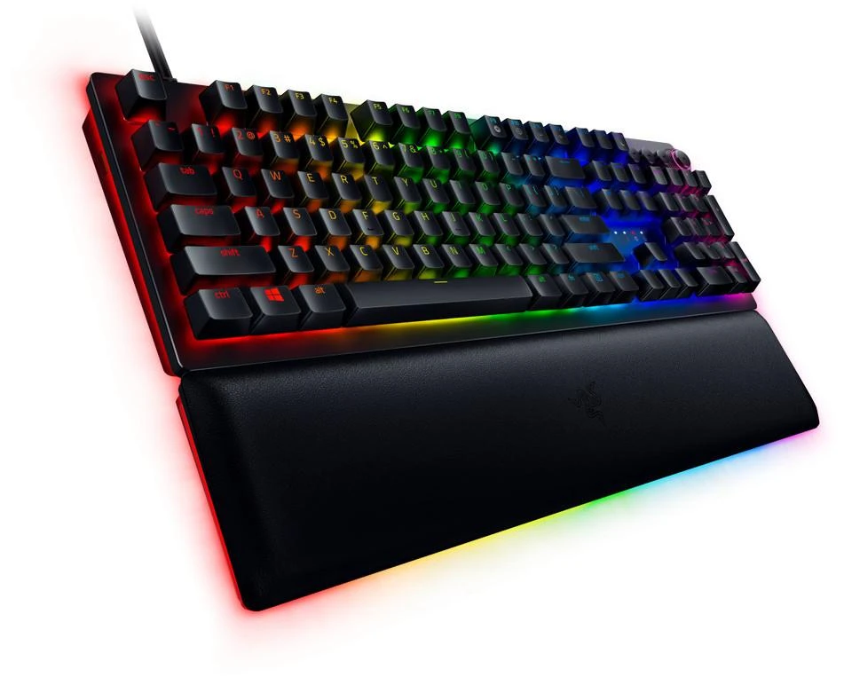Analoginė Optinė Žaidimų klaviatūra Razer Huntsman V2, US išdėstymas