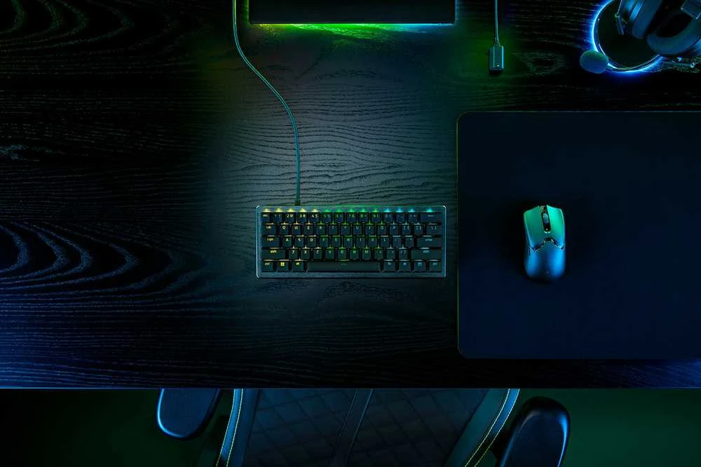 Razer | Mini Klaviatūra žaidimams | Huntsman V3 Pro | Klaviatūra žaidimams | su laidu | Nordic | Analog Optical | Juodas