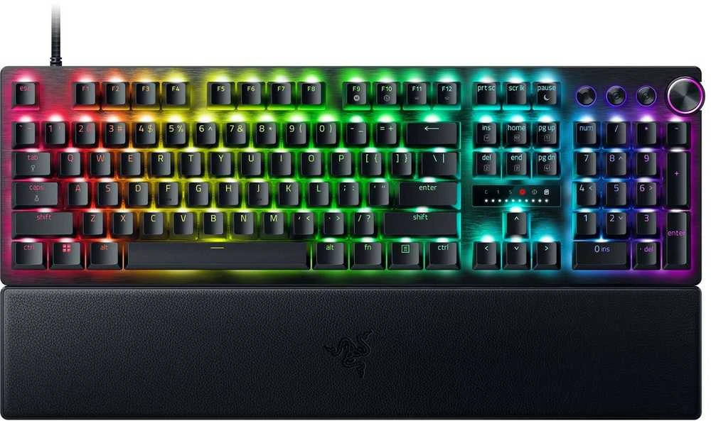 Razer | Klaviatūra žaidimams | Huntsman V3 Pro | Klaviatūra žaidimams | su laidu | Nordic | Juodas | Analog Optical
