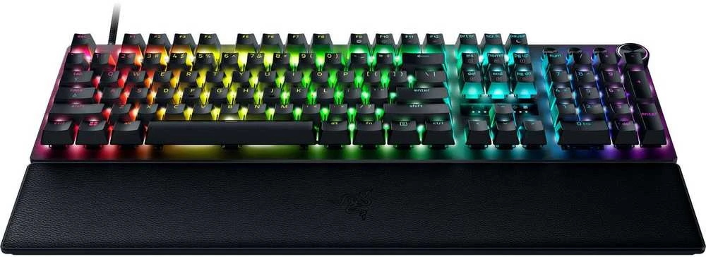 Razer | Klaviatūra žaidimams | Huntsman V3 Pro | Klaviatūra žaidimams | su laidu | Nordic | Juodas | Analog Optical