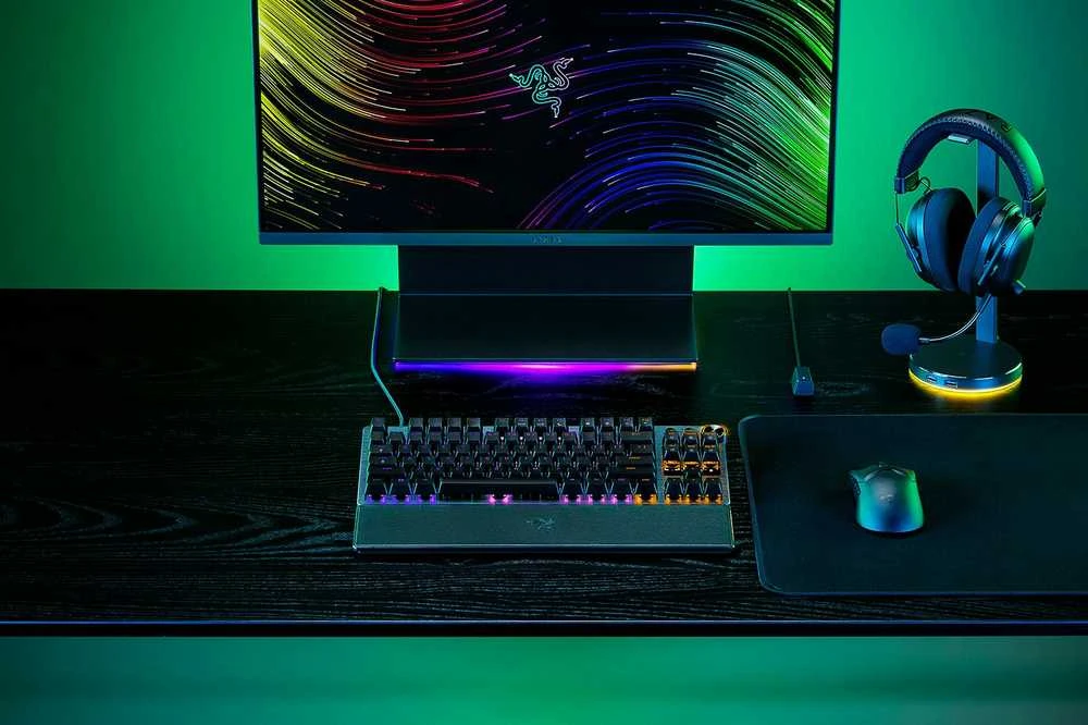 Razer | Huntsman V3 Pro Tenkeyless | Klaviatūra žaidimams | su laidu | Nordic | Analog Optical | Juodas