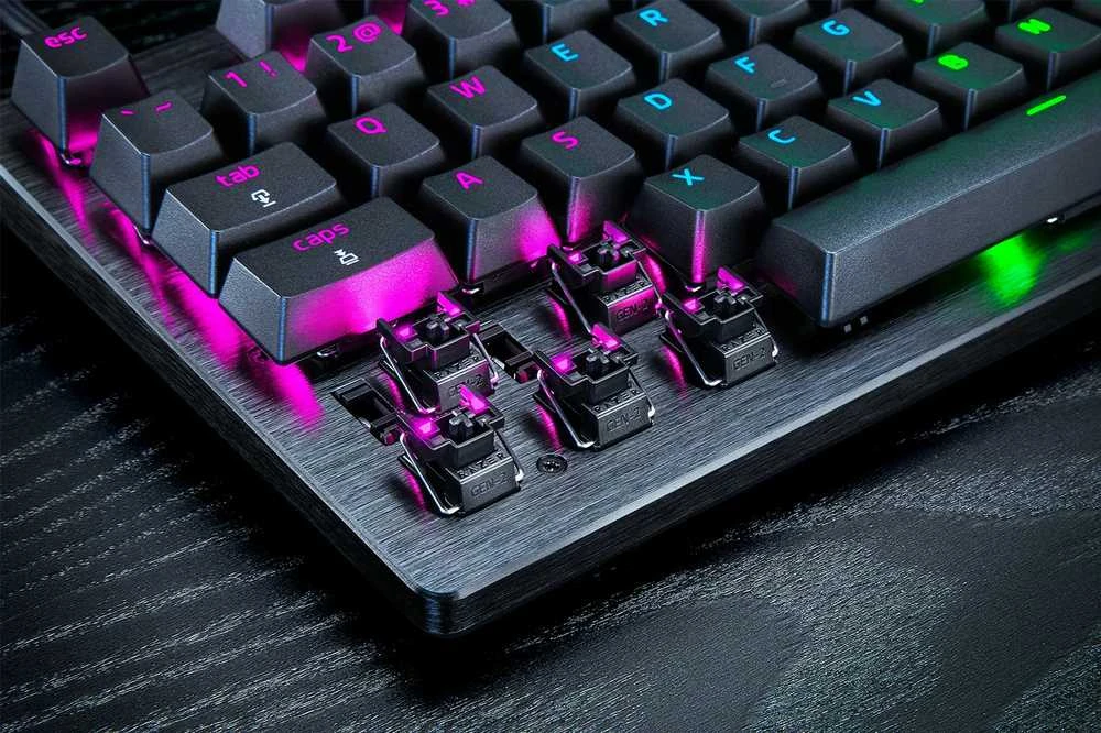Razer | Huntsman V3 Pro Tenkeyless | Klaviatūra žaidimams | su laidu | Nordic | Analog Optical | Juodas