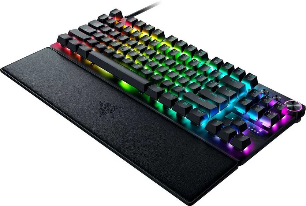 Razer | Huntsman V3 Pro Tenkeyless | Klaviatūra žaidimams | su laidu | Nordic | Analog Optical | Juodas