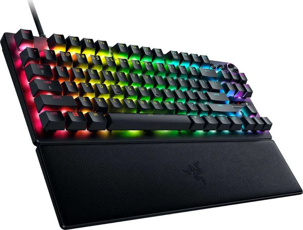 Razer | Huntsman V3 Pro Tenkeyless | Klaviatūra žaidimams | su laidu | Nordic | Analog Optical | Juodas