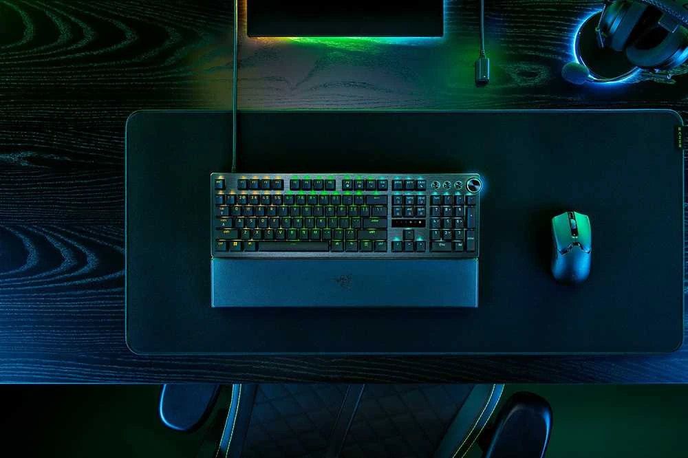 Razer | Huntsman V3 Pro | Klaviatūra žaidimams | su laidu | US | Analog Optical | Juodas