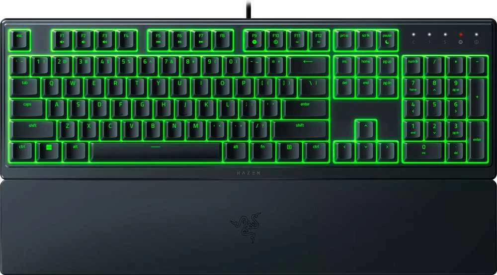 Razer | Klaviatūra žaidimams | Ornata V3 X | Klaviatūra žaidimams | su laidu | RGB LED pašvietimas | US | Silent Membrane | Juodas