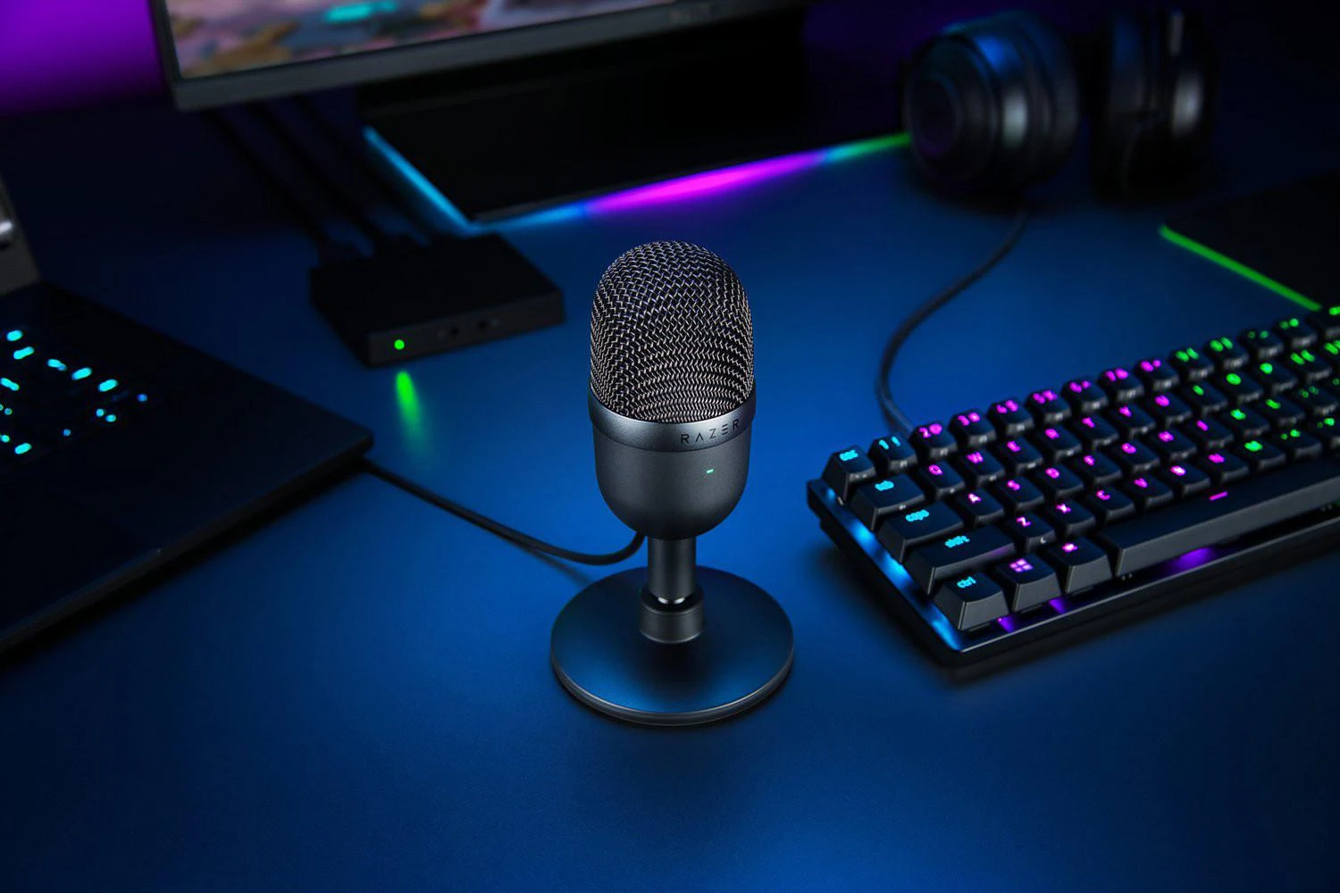 Razer | A tipo USB | Seiren Mini | Kondensatoriaus srautinis mikrofonas | kilogramas
