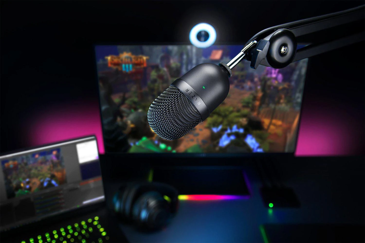 Razer | A tipo USB | Seiren Mini | Kondensatoriaus srautinis mikrofonas | kilogramas