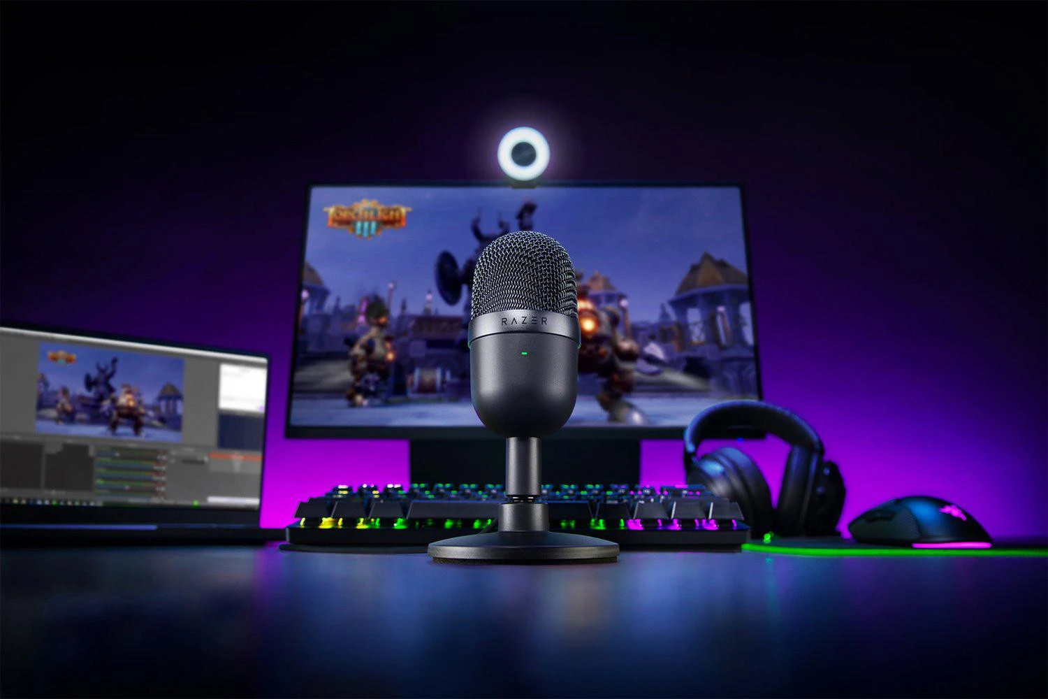 Razer | A tipo USB | Seiren Mini | Kondensatoriaus srautinis mikrofonas | kilogramas