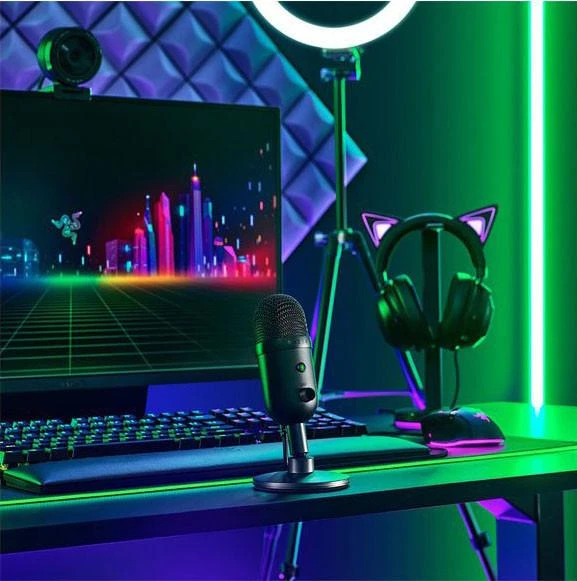 Razer | Srautinio perdavimo mikrofonas | Seiren V2 X | Juodas | Laidinis
