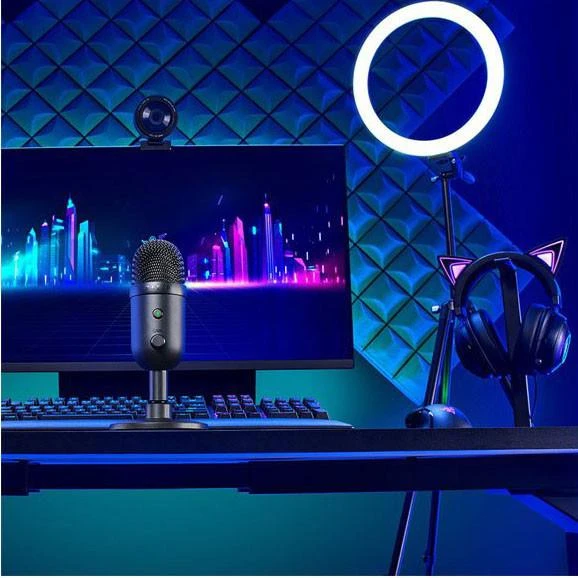 Razer | Srautinio perdavimo mikrofonas | Seiren V2 X | Juodas | Laidinis